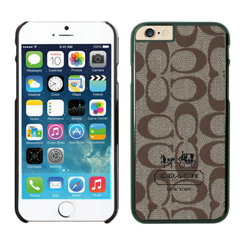 Coach In Signature Beige iPhone 6 Cases EYF